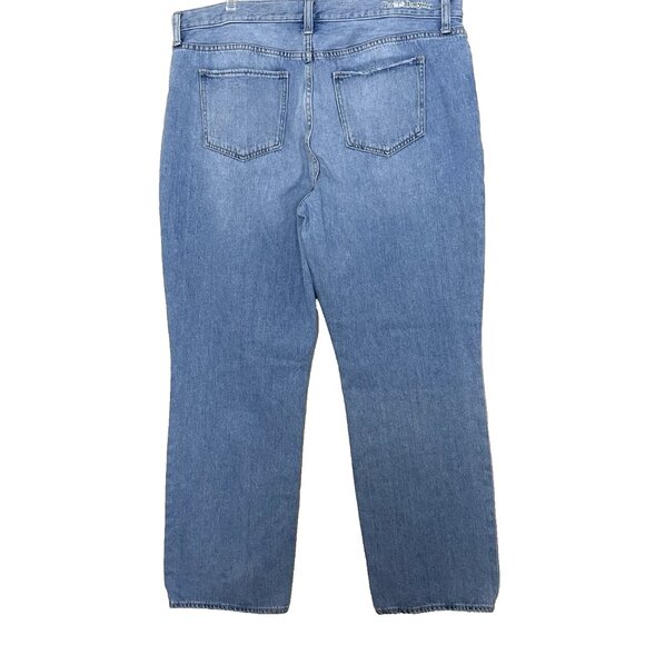 Favorite Daughter The Tommy Mid Rise Boyfriend Jeans Women's 34 Distressed - Picture 3 of 14